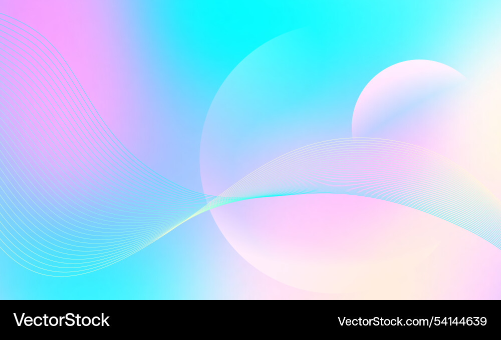 Abstract Gradient Mesh Background Vector Image