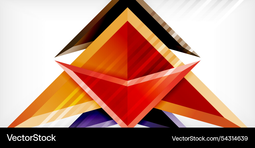 Arrows with 3d effect abstract background Arrows with 3d effect abstract background vector image