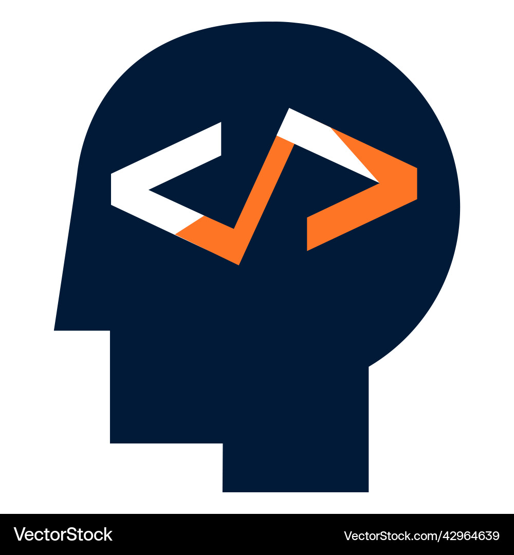 Computer programming logo Computer programming logo Vector Image