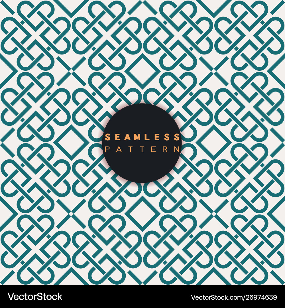 Geometric Repeating Pattern Vector Image