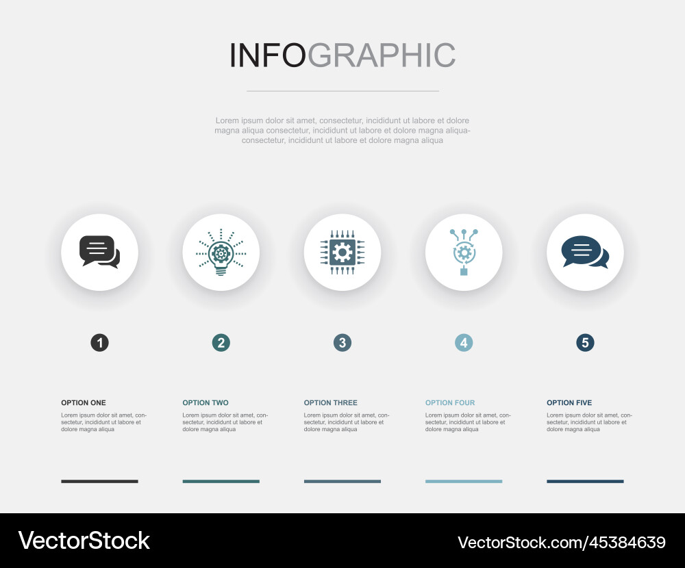 Tech Innovation Concept - Data Flow vector image