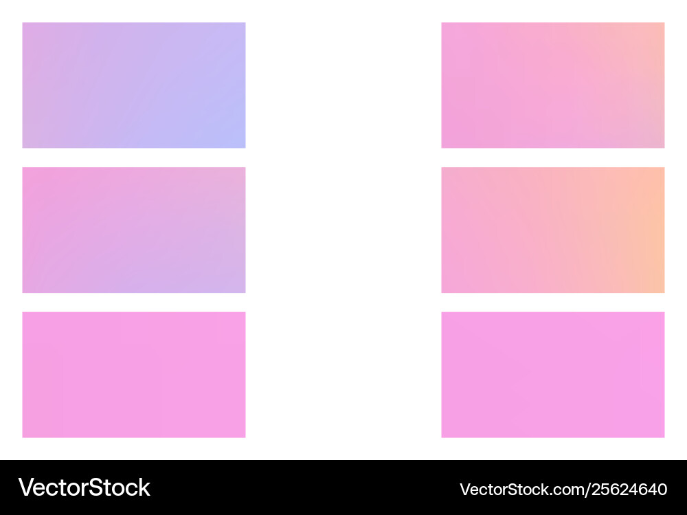 Abstract colored blurred gradient mesh background Vector Image