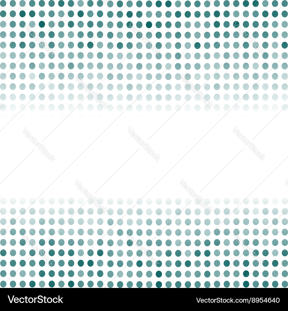 Dotted azure background halftone pattern vector image