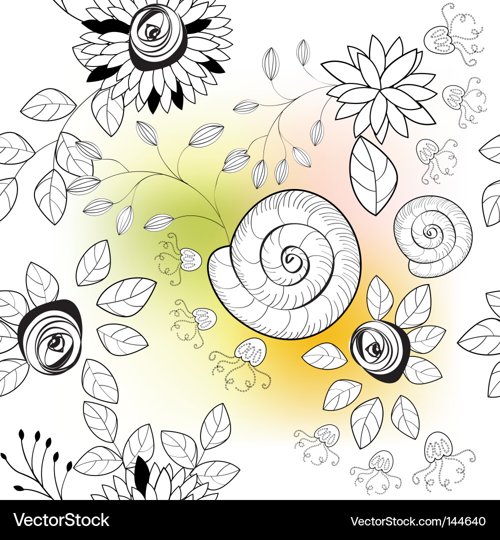 Seamless pattern Vector Image