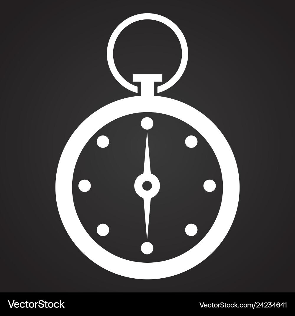 Compass icon on background for graphic and web Compass icon on background for graphic and web vector image