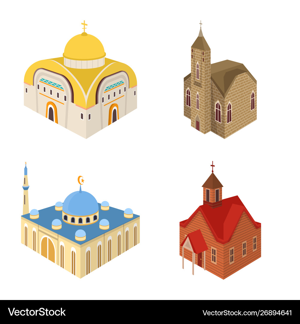 Design architecture and building logo Design architecture and building logo vector image