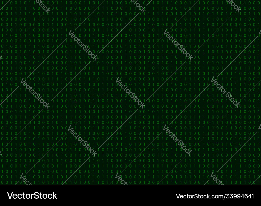 Digital binary code seamless pattern Digital binary code seamless pattern Vector Image