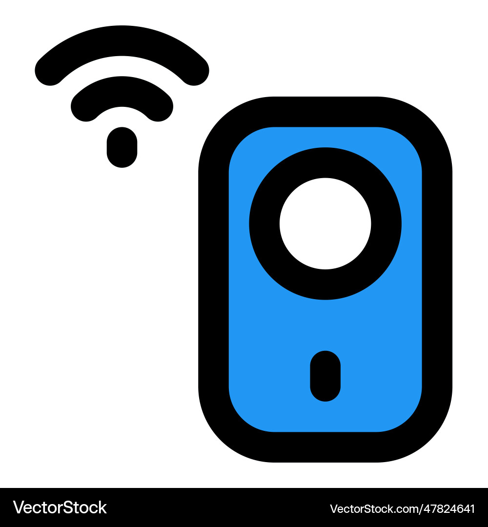 Electronic wireless device to detect motion vector image