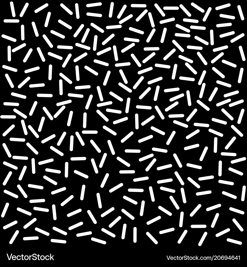 Rounded Halftone White Lines Pattern Vector Image