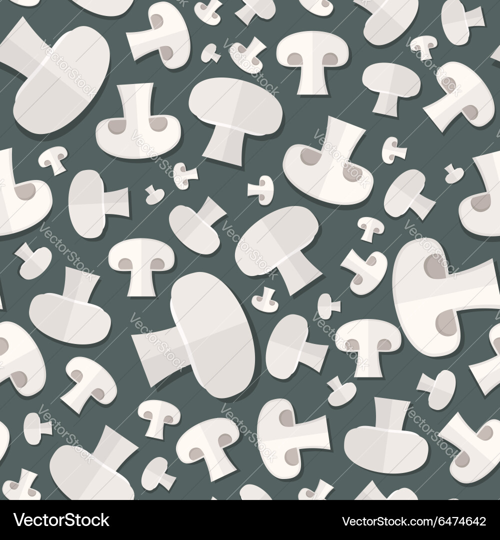 A set of vegetables patterns in flat style Vector Image