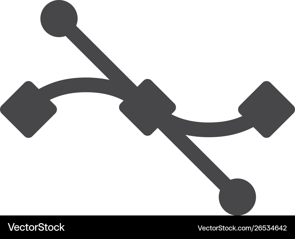 S curve icon simple sign for web site and mobile S curve icon simple sign for web site and mobile vector image