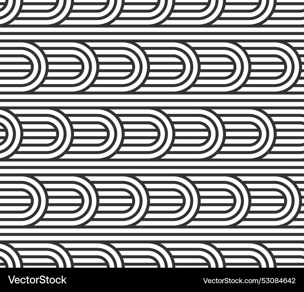 Seamless linear geometric minimalistic pattern Seamless linear geometric minimalistic pattern vector image