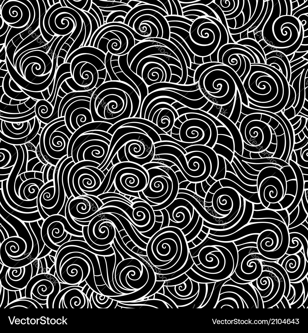 Abstract Wave Pattern Vector Image