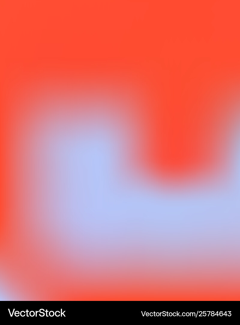 Gradient mesh painted in different colors vector image