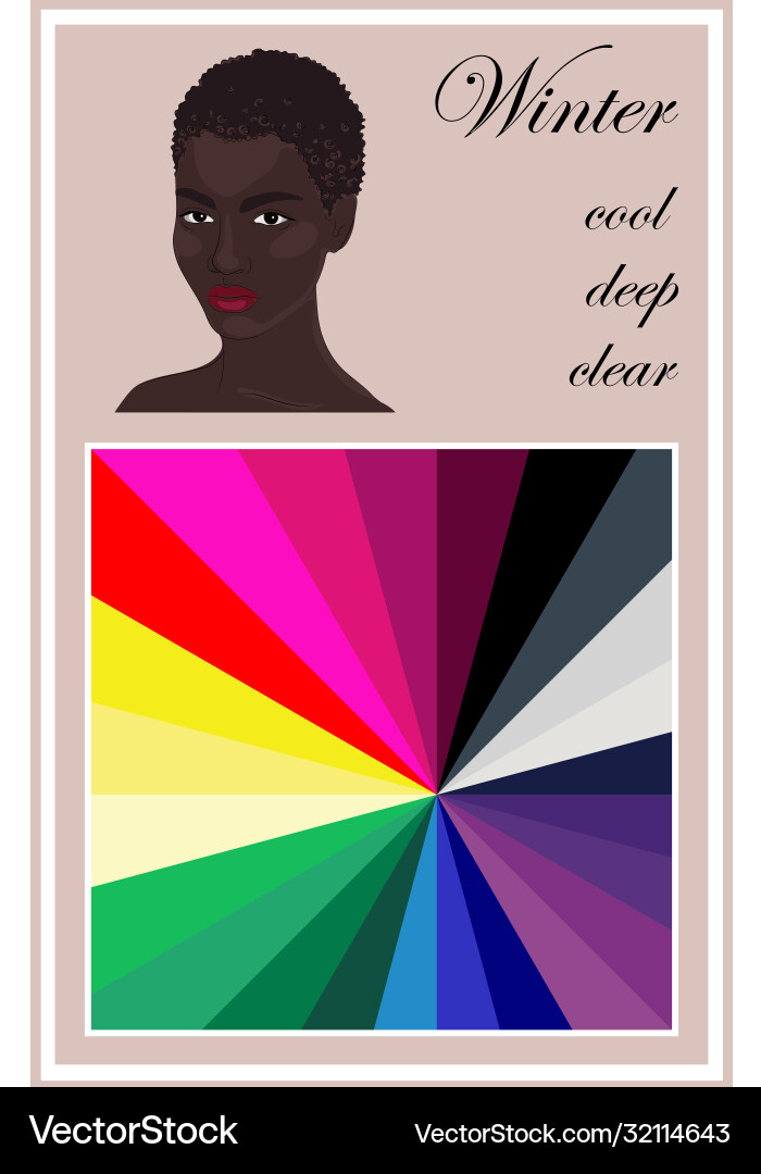 Stock color guide Royalty Free Vector Image - VectorStock