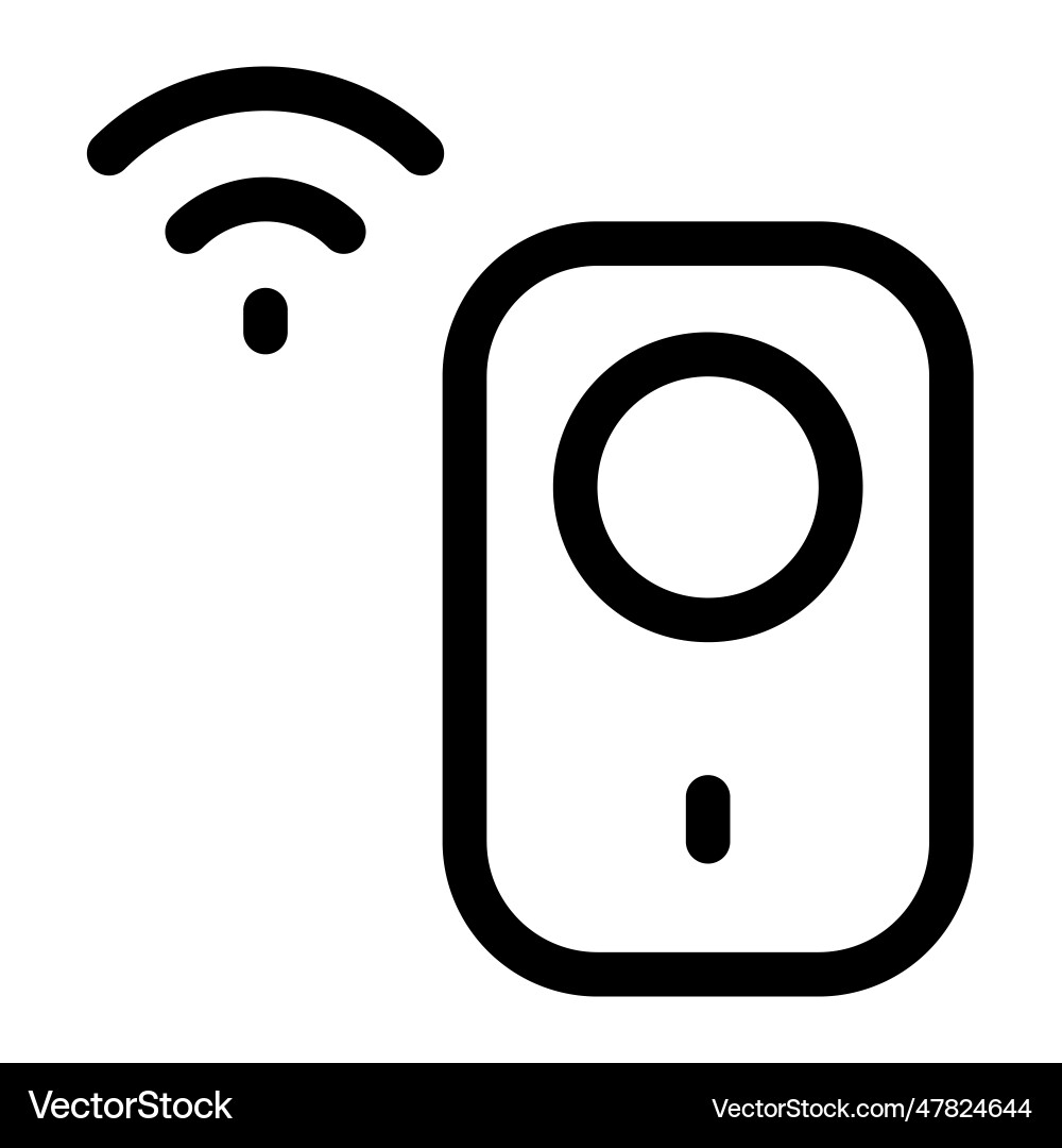 Electronic wireless device to detect motion vector image