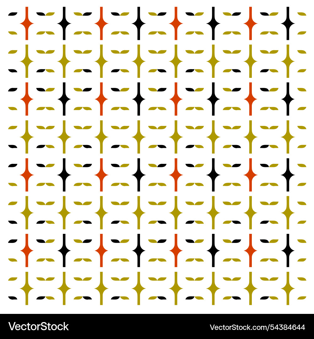 Seamless geometric abstract print pattern Vector Image