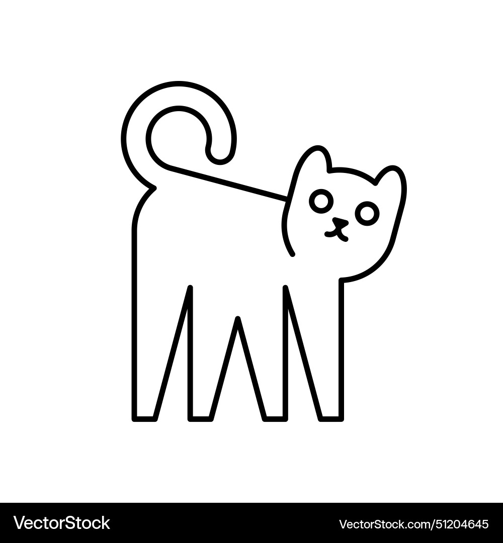 CAT LOGO VECTOR visual data 4