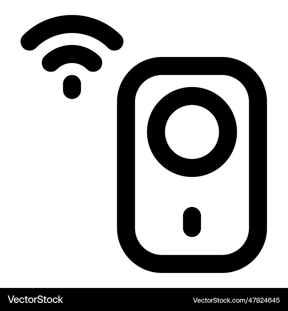Electronic wireless device to detect motion vector image