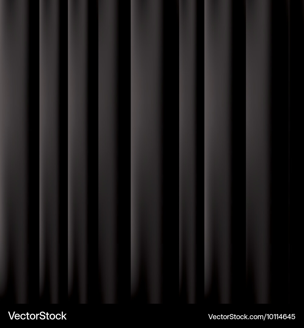 Elegant Black Velvet Curtains – Royalty-Free Vector | VectorStock, image size:999x1080