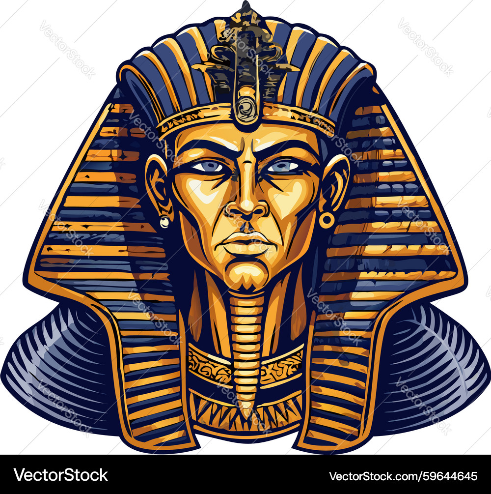 Golden Pharaoh Mask Icon