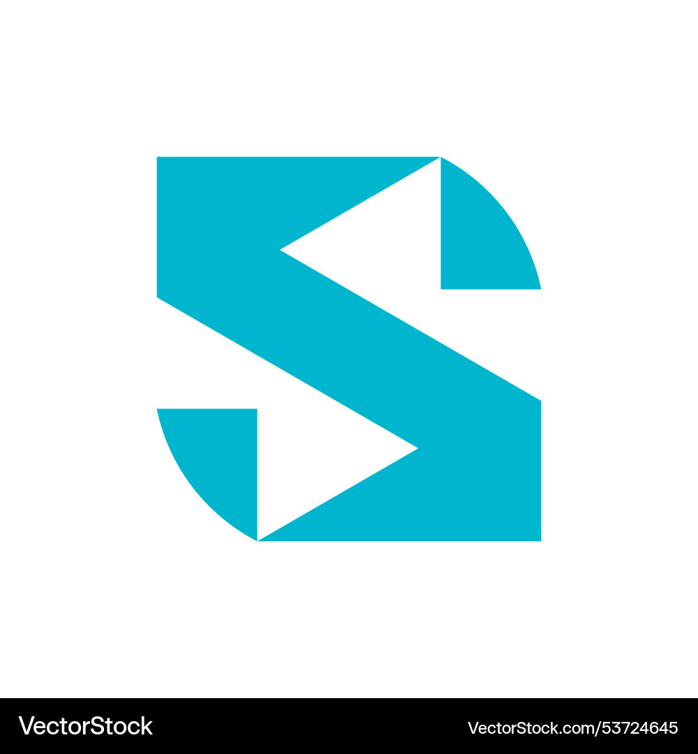 Letter s logo Royalty Free Vector Image - VectorStock