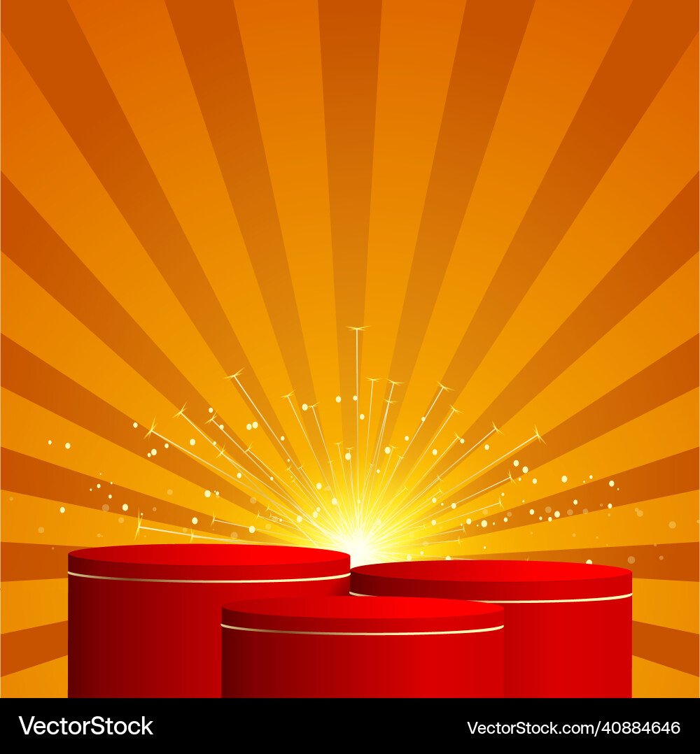 Abstract background with red color geometric 3d Abstract background with red color geometric 3d Vector Image