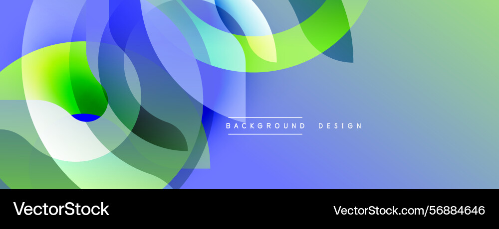 Abstract fluid shapes overlap creating dynamic Abstract fluid shapes overlap creating dynamic vector image
