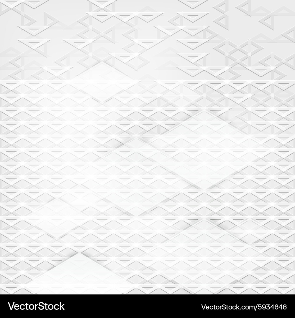 Abstract geometric shape from triangles vector image