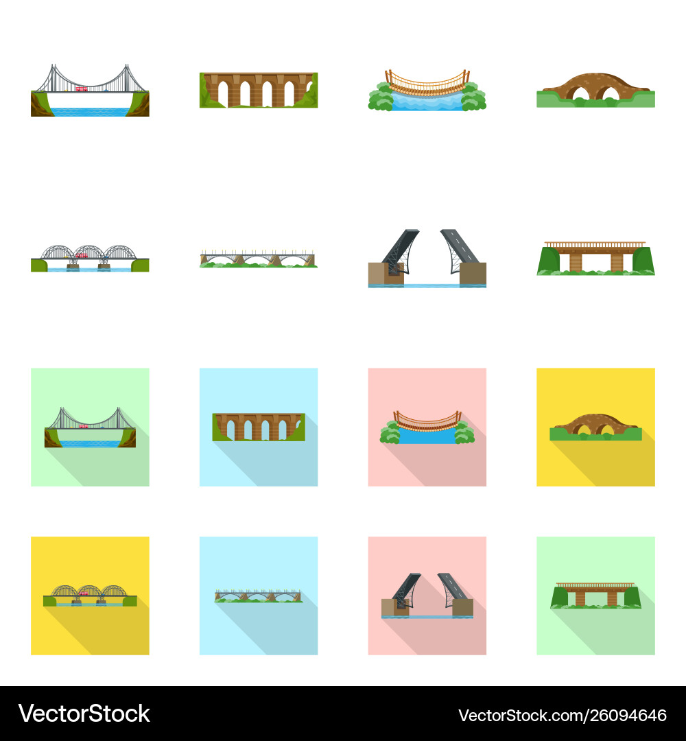 Isolated object connection and design logo Isolated object connection and design logo vector image