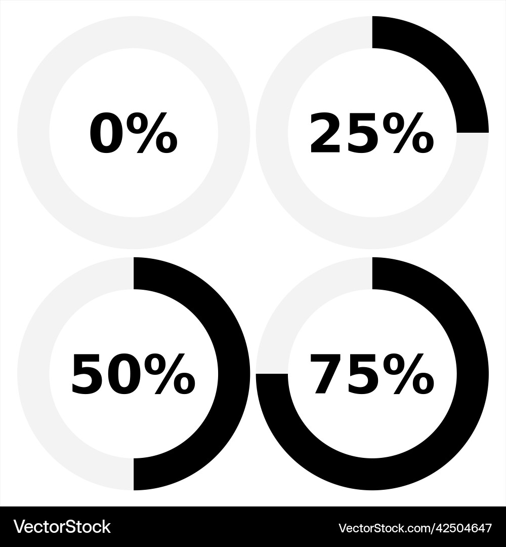 Abstract composition loading bar element icon Abstract composition loading bar element icon vector image