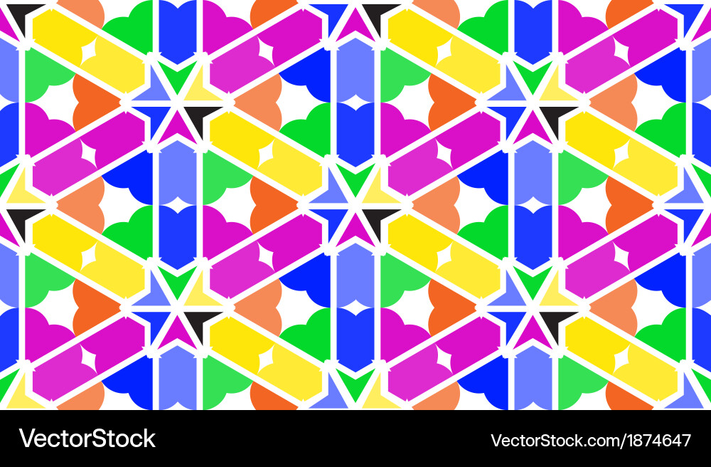 Abstract seamless pattern Vector Image