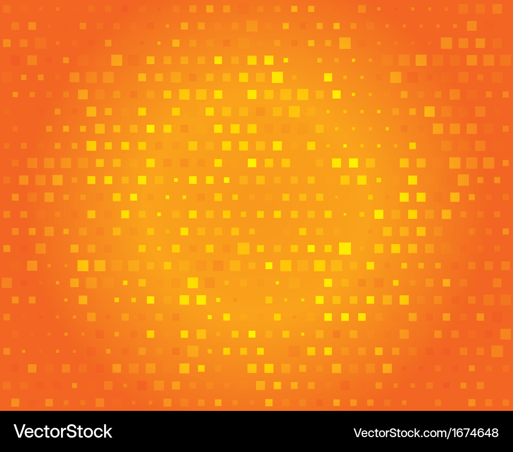 Abstract background for design orange pattern vector image