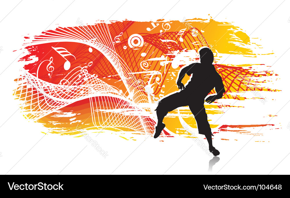 Abstract Dynamic Background Vector Image