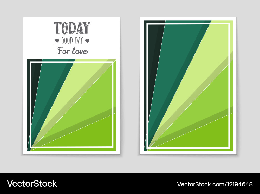 Modern Abstract Layout Background Vector Image