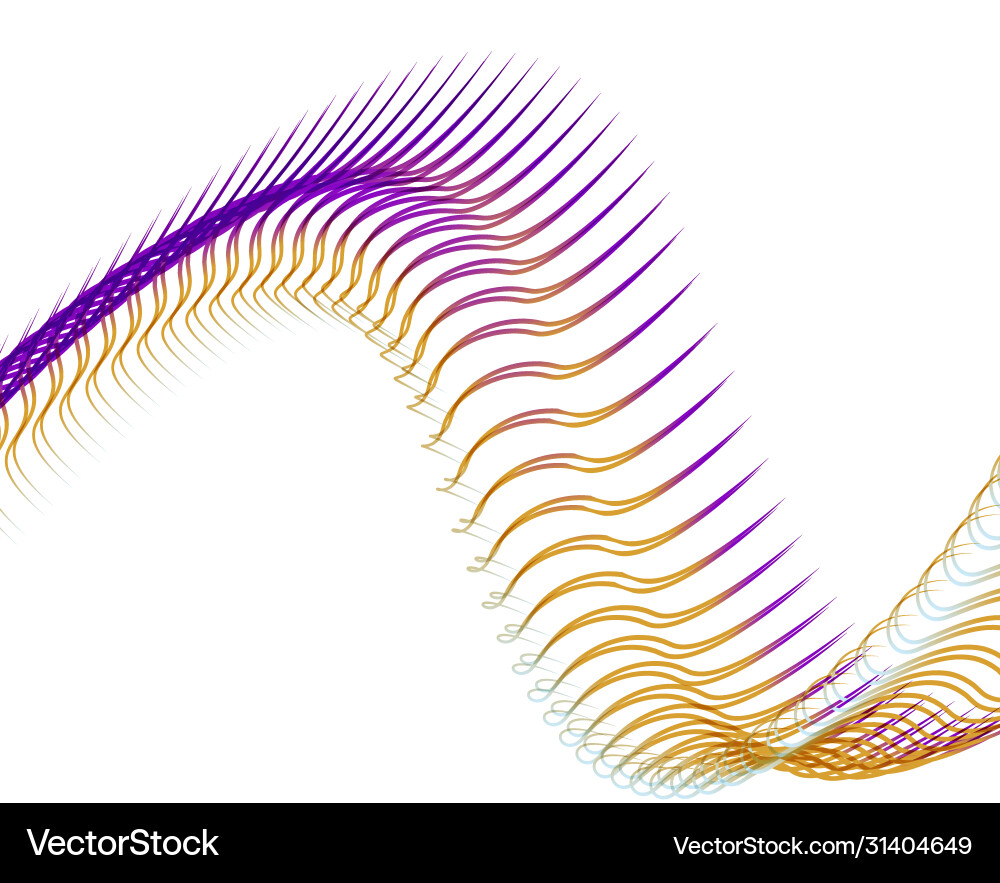 Abstract background blend wave line design Abstract background blend wave line design vector image