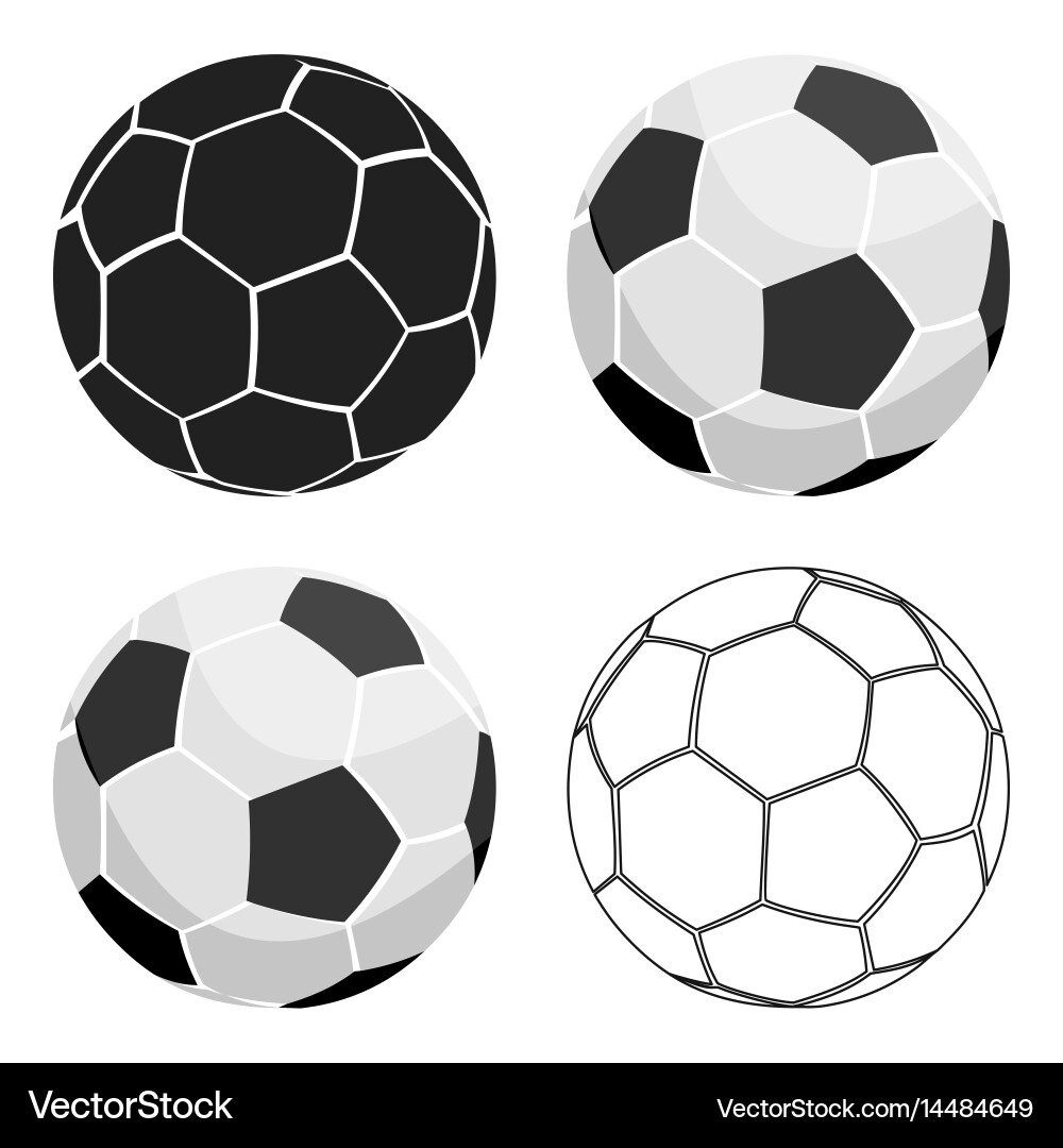Fußball Icon - Fußball vektorbild