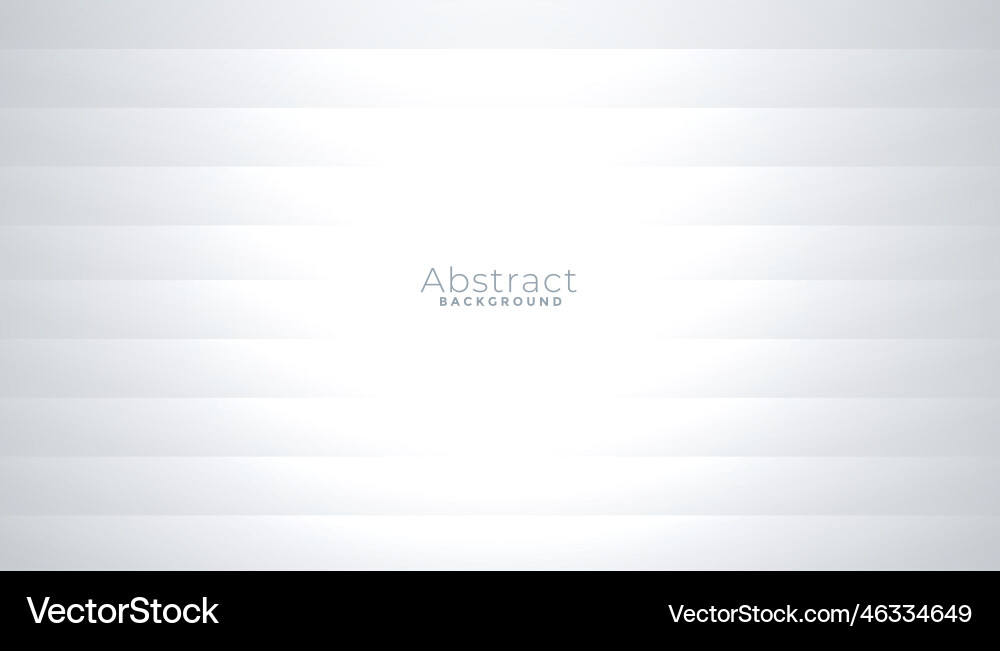 Shiny white and gray simple background with lines Vector Image