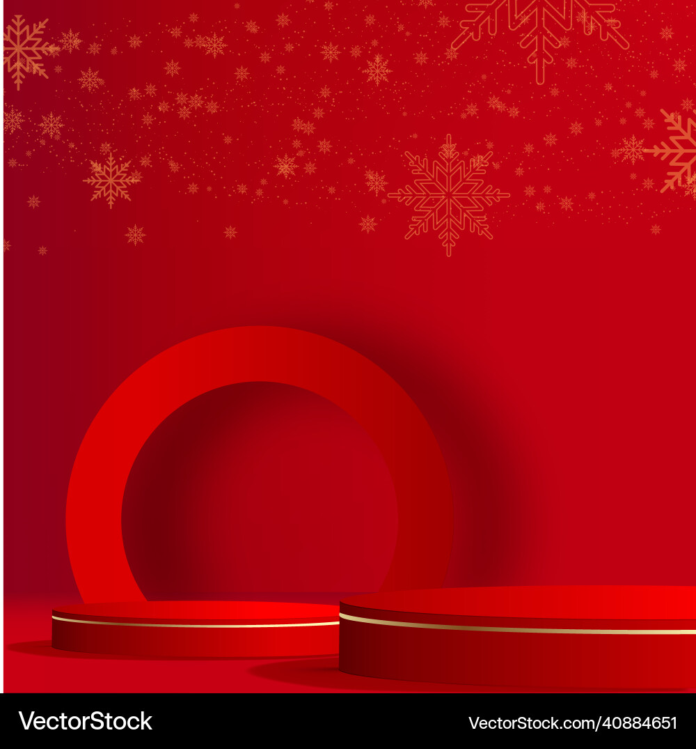 Abstract background with red color geometric 3d Abstract background with red color geometric 3d vector image