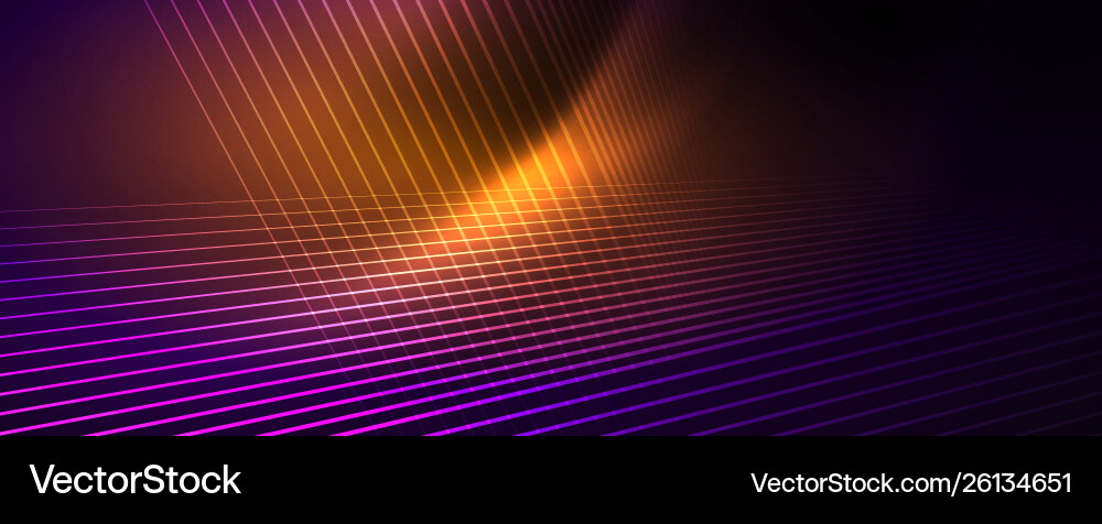 Color light with lines outer space background Color light with lines outer space background vector image