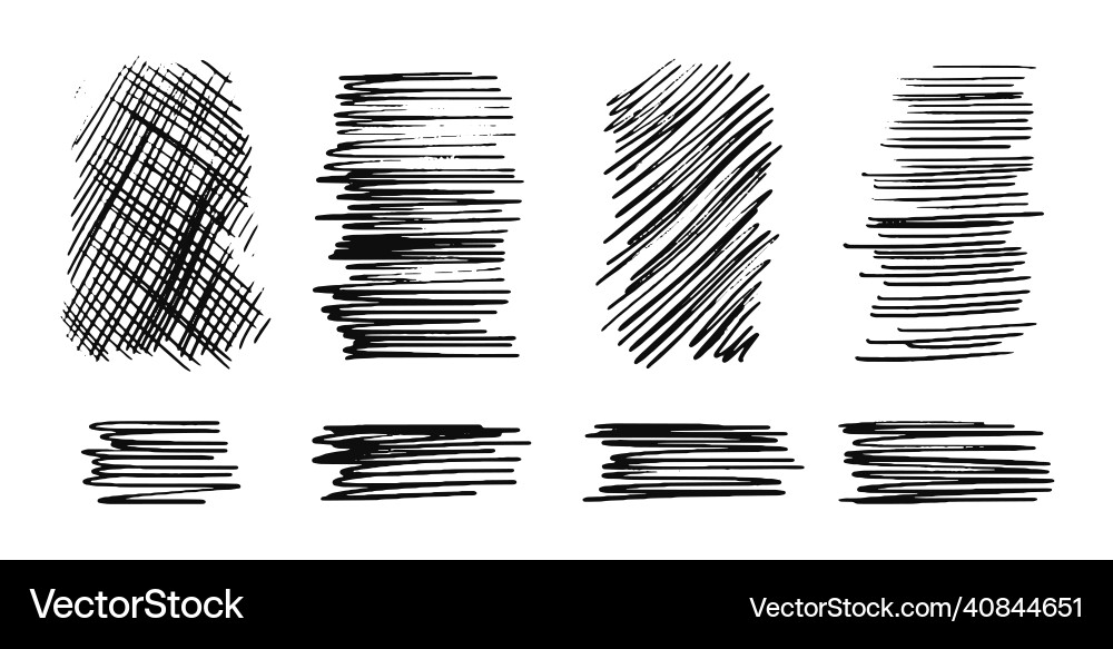 Drawn hatching lines diagonal vertical Drawn hatching lines diagonal vertical vector image