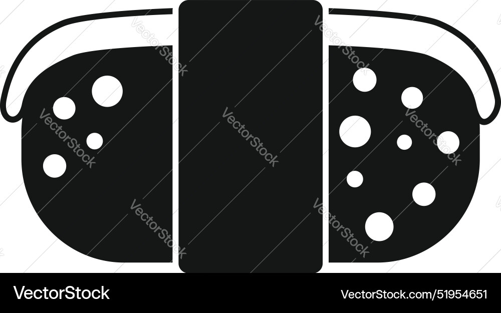 Sushi roll icon showing japanese food and cuisine Sushi roll icon showing japanese food and cuisine vector image