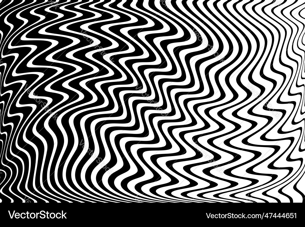Wavy lines pattern Wavy lines pattern vector image
