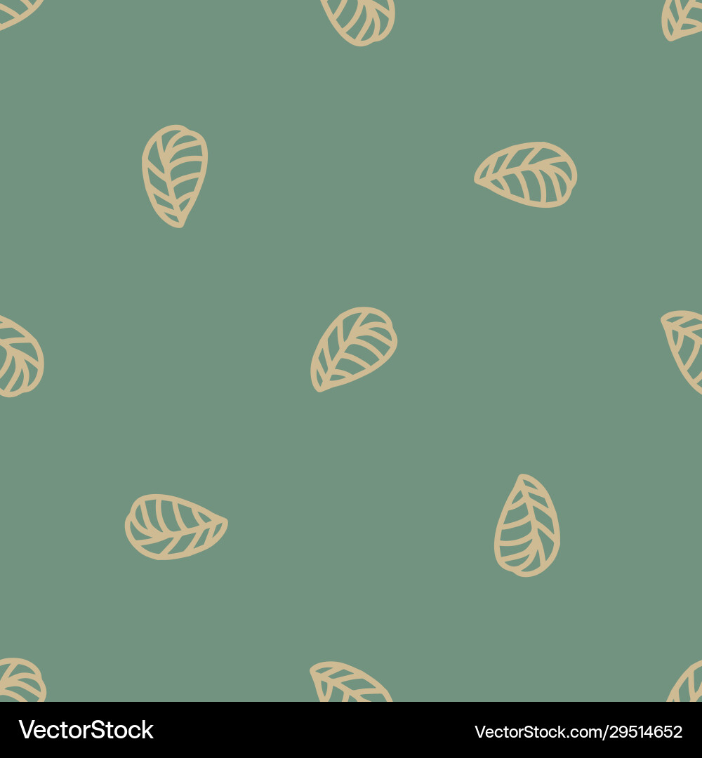 Jungle seamless leaf repeat pattern design Jungle seamless leaf repeat pattern design vector image