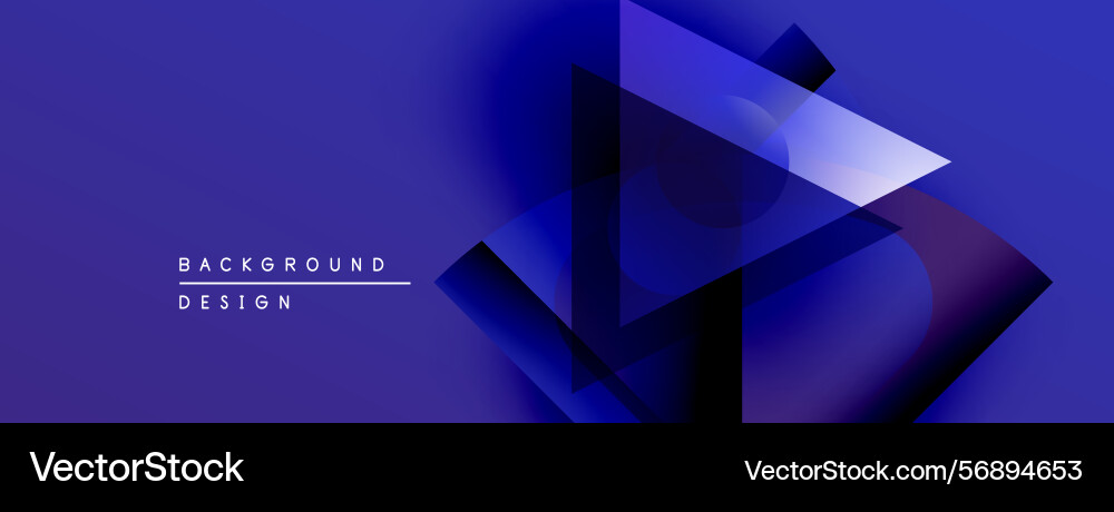 Abstract geometric shapes overlap creating Abstract geometric shapes overlap creating Vector Image
