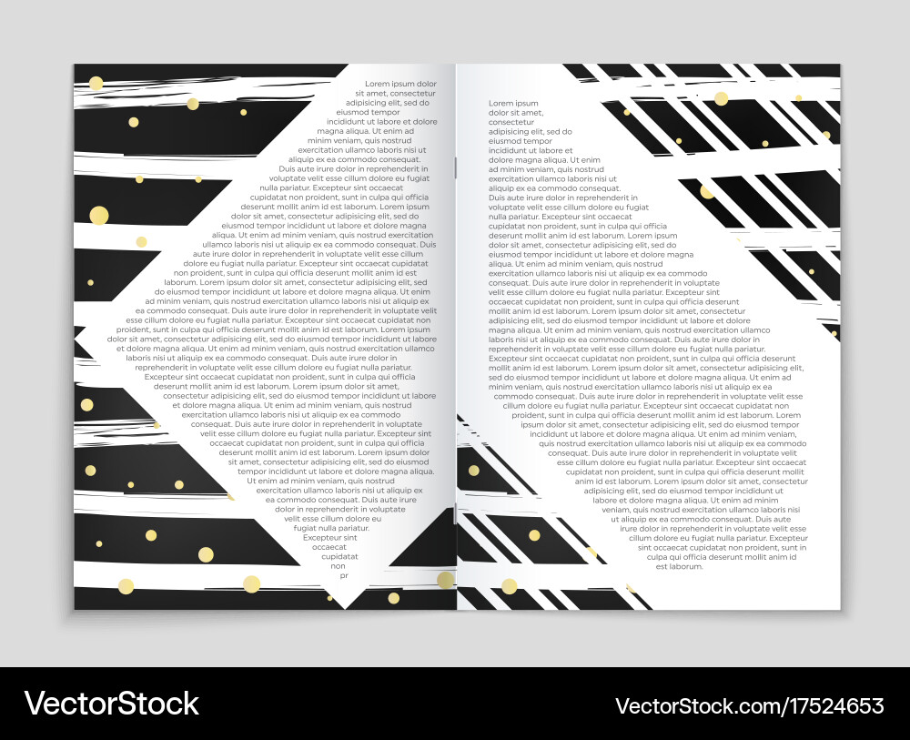 Abstract layout background set for art vector image
