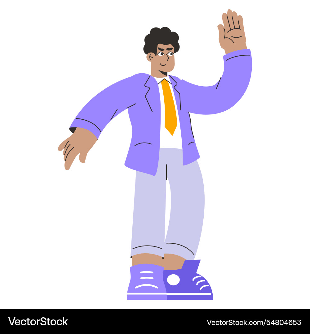 Businessman flat Royalty Free Vector Image - VectorStock