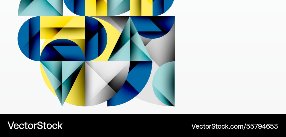 Modern abstract composition with layered circles Modern abstract composition with layered circles vector image