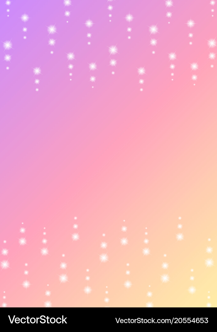 Sparkling dot line falling frame background Vector Image