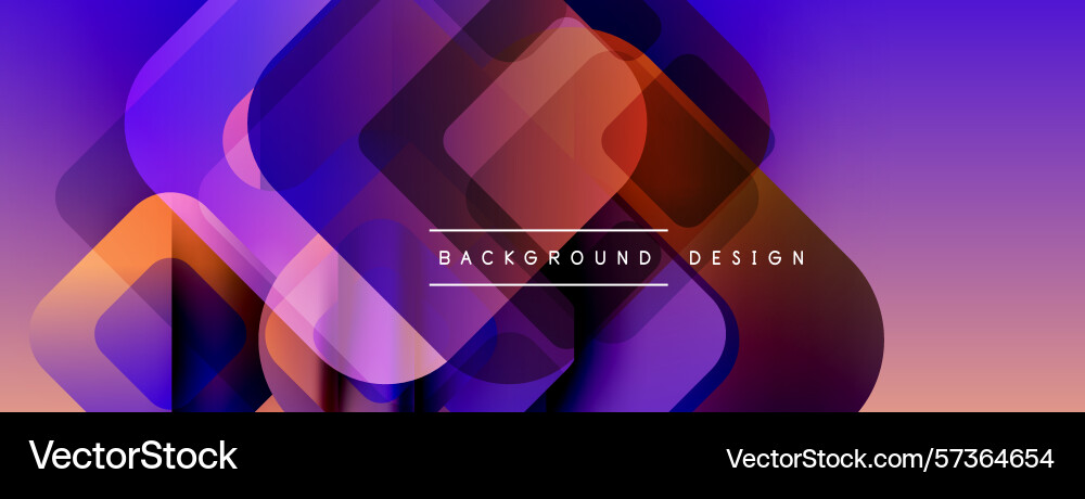 Abstract geometric pattern overlapping squares Abstract geometric pattern overlapping squares vector image